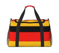 Borsone da viaggio con bandiera della Germania, borsa per il fine settimana, borsa da viaggio, borsa a mano per allenamento, sport, ospedale