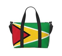 Borsone da viaggio con bandiera della Guyana, 40 l, con tracolla regolabile, ideale per palestra, sport, pesca, caccia, viaggi