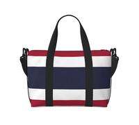 Borsone da viaggio con bandiera della Thailandia, leggero, da portare con sé, per uomini e donne, borsa impermeabile per la notte in palestra