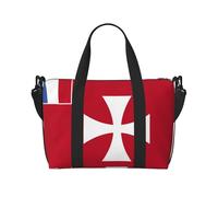 Borsone da viaggio con bandiera delle Isole Wallis e Futuna, leggero, da portare con sé, per uomini e donne, impermeabile, per la palestra, i viaggi del fine settimana