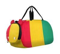 Borsone da viaggio con bandiera dell'Eritrea per ragazzi e bambini, borse da viaggio per ragazze, borsa da viaggio, palestra, bagagli per bambini, Guinea Bandiera Guinea nazionale, classico