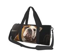 Borsone da viaggio con bulldog inglese-bulldog borsa da notte per uomo donna borsa da palestra sportiva di grande capacità borse da viaggio per yoga, Bulldog inglese, Taglia unica