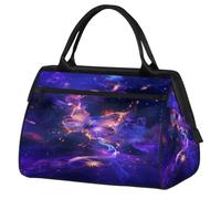 Borsone da viaggio con farfalla di fuoco incandescente per donne, uomini, bambini, ragazzi, ragazze, weekend, pernottamento, borsone da 24 l, borsa da cabina per sport, palestra, yoga, Colore, Grande,