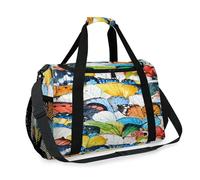 Borsone da viaggio con farfalle, per ragazze, ragazzi, donne, uomini, ali di farfalla, borsa a tracolla per il fine settimana, borsa a tracolla per viaggi, sport, palestra
