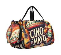 Borsone da viaggio con farfalle viola per bambini, borsone per il fine settimana, per la notte, per bambini, borsa sportiva, Messico Cinco De Mayo, classico