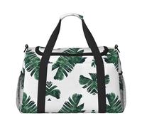 Borsone da viaggio con foglie di palma, borsa per il fine settimana, borsa a mano, per allenamento, sport, ospedale