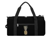 Borsone da viaggio con luci tropicali, borsa da palestra, impermeabile, con scomparto per scarpe