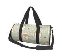 Borsone da viaggio con molti ricci borse da fine settimana per le donne Borse da viaggio di grande capacità Borse da viaggio pieghevoli Borse da trasporto leggere Borsa da palestra sportiva per
