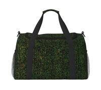 Borsone da viaggio con stampa di formule matematiche, ampio spazio, 50 x 33 x 25,9 cm, elegante borsa per palestra