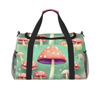 Borsone da viaggio con stampa di funghi sogni, borsa a tracolla per weekender, borsa sportiva da palestra per uomini e donne