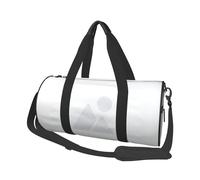 Borsone da viaggio con stampa di pavone fresco, borsa da palestra pieghevole per il fine settimana durante la notte, borsa da donna, grande borsa da cabina per sport e viaggi, Nero , Taglia unica