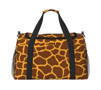 Borsone da viaggio con stampa giraffa, borsa da weekend, weekend, borsa da portare con sé, per allenamento, sport, ospedale