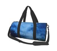 Borsone da viaggio con stampa nebbia, borsa da palestra pieghevole per il fine settimana durante la notte, borsa da donna, grande borsa da cabina per sport e viaggi