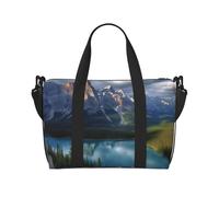 Borsone da viaggio da donna, borsa a tracolla grande, borsa da viaggio per weekender, borsa sportiva da palestra, borsa da viaggio, borsa da viaggio Banff National Park per oggetti essenziali da