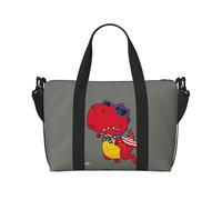 Borsone da viaggio da donna, con dinosauri, super eroe, borsa da viaggio, essenziale per viaggi, sport, palestra, uomo e donna