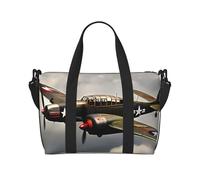 Borsone da viaggio da donna, grande borsa a tracolla per weekender, borsa da palestra sportiva da uomo, borsa da trasporto per aerei della seconda guerra mondiale, borsa da viaggio per oggetti