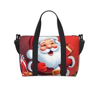 Borsone da viaggio da donna, grande borsa a tracolla per weekender, borsa da palestra sportiva per uomini, borse da portare a mano, regali di Babbo Natale, borsa da viaggio per oggetti essenziali da