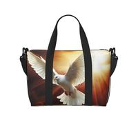 Borsone da viaggio da uomo, borsa da palestra Dove Sun Art con tracolla, grande borsa da palestra da donna, borsa da viaggio per weekender, borsa pieghevole per aeroplano