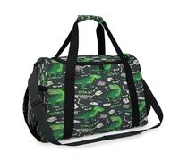 Borsone da viaggio divertente con osso di dinosauro per ragazze ragazzi donne uomini weekend borsa da viaggio borsa a tracolla per viaggi sport palestra