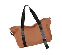 Borsone da viaggio durante la notte fine settimana allenamento palestra borse moda resistente all'acqua articoli personali articolo borse a tracolla regali weekender notte, Marrone, Bellezza di massa