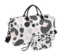 Borsone da viaggio grande, stampa leopardata, grazioso ghepardo, borsa da viaggio per donne e uomini, borsa da viaggio con custodia trolley, essenziale per viaggiare in aereo, #02, Taglia unica, alla