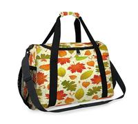 Borsone da viaggio in acero per ragazze ragazzi donne uomini autunno foglie d'acero weekend borsa da notte borsa a tracolla tote borsa per viaggi sport palestra