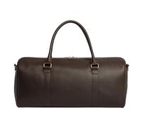 Borsone da viaggio in vera pelle di vacchetta, impermeabile, per weekender, bagaglio a mano vintage da viaggio, Marrone ruggine., Borsa impermeabile per la notte, stile vintage, realizzata a mano, da
