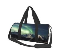 Borsone da viaggio leggero piccolo borsa da palestra pieghevole Weekender Borse da notte con tracolla regolabile Carry On Tote Bags Northern Aurora Night Hospital Bag per donne uomini