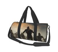 Borsone da viaggio leggero piccolo borsa da palestra pieghevole Weekender Borse da notte con tracolla regolabile Carry On Tote Bags Molte Zombie Hospital Bag per donne uomini