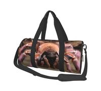 Borsone da viaggio leggero piccolo borsa da palestra pieghevole Weekender Borse da notte con tracolla regolabile Carry On Tote Bag Grande borsa messicana Tarantola Ospedale per donne uomini