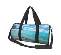 Borsone da viaggio, leggero, piccolo, pieghevole, per weekend, con tracolla regolabile, borsa da trasporto per ospedale e acqua di mare, per donne e uomini