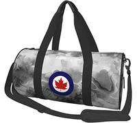 Borsone da viaggio per bagagli da viaggio della Royal Canadian Air Force Borsone sportivo pieghevole con ruote, marmorizzato
