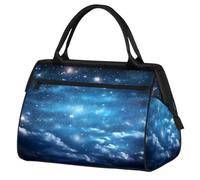 Borsone da viaggio per donne, uomini, bambini, ragazzi, ragazze, 24 l, borsa da fine settimana, borsa da palestra, viaggi, weekend, universo, galassia, notte, Colore, XXL, Organizer per borse