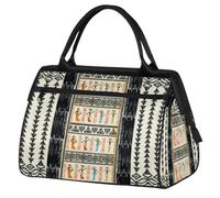 Borsone da viaggio per donne, uomini, bambini, ragazzi, ragazze, 24 l, borsa da fine settimana, borsa da palestra, viaggi, borsa da weekend, stampa etnica africana, Colore, XXL, Organizer per borse