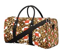 Borsone da viaggio per donne, uomini, ragazze e ragazzi, con divertente volpe e leopardo, da 22,7 l, per sport, palestra, yoga, Colore, 22.7 L, Organizer per borse