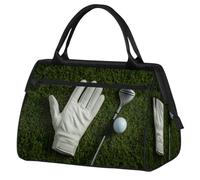 Borsone da viaggio per guanti da golf, per donne, uomini, bambini, ragazzi, ragazze, weekend, pernottamento, borsone da 24 l, borsa da cabina per sport, palestra, yoga, Colore, Grande, Organizer per