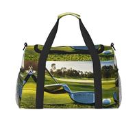 Borsone da viaggio per mazze da golf, grande, pieghevole, impermeabile, per la notte, spiaggia, piscina, sport, palestra