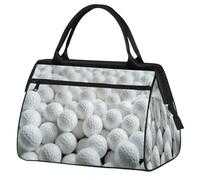 Borsone da viaggio per palline da golf sportive, per donne, uomini, bambini, ragazzi, ragazze, weekend, pernottamento, borsone da 24 l, borsa da cabina per sport, palestra, yoga, Colore, Grande,