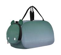 Borsone da viaggio per ragazze verde limone salmone rosa sfumato borsone da viaggio per ragazze borsone per la notte Weekender borsone da trasporto per ragazzi bambini borsa sportiva, Verde Lavanda