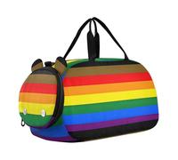 Borsone da viaggio per ragazze verde limone salmone rosa sfumato borsone da viaggio per ragazze borsone per la notte Weekender borsone da trasporto per ragazzi bambini borsa sportiva, Nuovo Design