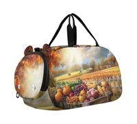 Borsone da viaggio per ragazzi borse da notte per bambini belle borse da viaggio borsa da ballo borsa da viaggio, Frutti del paesaggio autunnale, classico