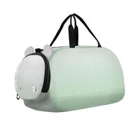 Borsone da viaggio per ragazzi Nonbinary Pride Bandiera della comunità Lgbt Simbolo Pernottamento Weekender Borsone da viaggio con tracolla, Magnolia Celadon Verde Gradiente, classico