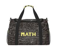 Borsone da viaggio per scuola, matematica, weekend, weekend, per la notte, per allenamento, sport, ospedale