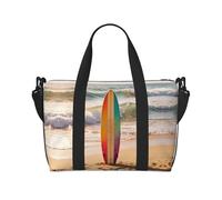 Borsone da viaggio per tavola da surf Wave, leggero, da portare con sé, per uomini e donne, impermeabile, per palestra, fine settimana