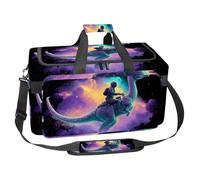 Borsone da viaggio per uomini e donne, impermeabile, per la palestra, per la notte, per bici da cross, Multicolore 3, One Size, Art Deco