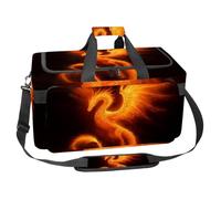 Borsone da viaggio per uomini e donne, impermeabile, per la palestra, per la notte, per bici da cross, Multicolore 4, One Size, Art Deco