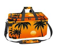 Borsone da viaggio per uomini e donne, impermeabile, per la palestra, per la notte, per bici da cross, Multicolore 19, One Size, Art Deco