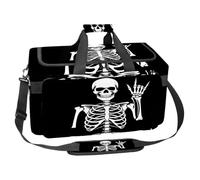 Borsone da viaggio per uomini e donne, impermeabile, per la palestra, per la notte, per bici da cross, Multicolore 18, Taglia unica, Art Deco