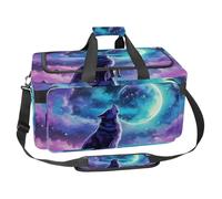 Borsone da viaggio per uomini e donne, impermeabile, per la palestra, per la notte, per bici da cross, Multicolore 11, Taglia unica, Art Deco