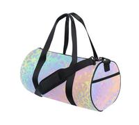 Borsone da viaggio per uomo e donna, stampa leopardo arcobaleno neon grande viaggio pernottamento borsone unisex grande capacità bagagli sport palestra borsa, Leopardo 26, Misura unica